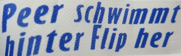 Delfin mini Anhänger - Peer